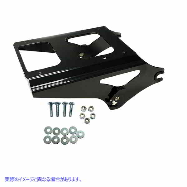 50-0005 クイック デタッチ ツアー ボックス マウント キット ブラック 取寄せ Vツイン Quick Detach Tour Box Mount Kit Black