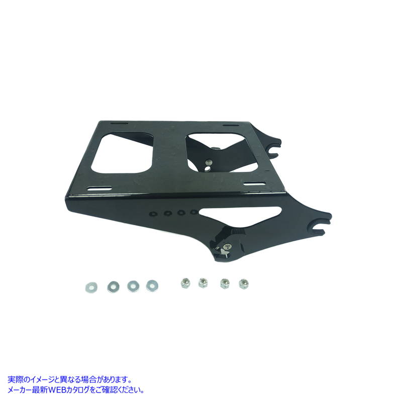 50-0007 クイック デタッチ ツアー ボックス マウント キット ブラック 取寄せ Vツイン Detachable Two-Up Tour-Pak Mounting Ra