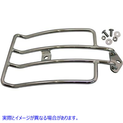 50-0040 ワイアット ガトリング ラゲッジ ラック クローム 取寄せ Vツイン Wyatt Gatling Luggage Rack Chrome (検索用／