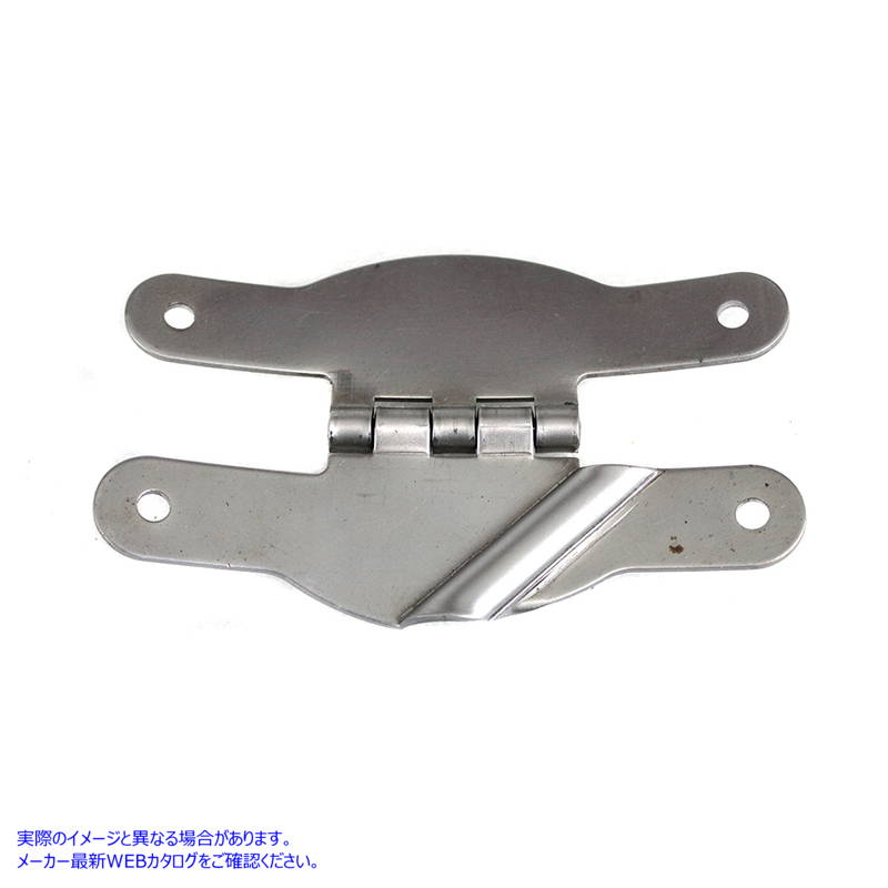 50-0044 リアリジッドフェンダーヒンジアセンブリ未加工 取寄せ Vツイン Rear Rigid Fender Hinge Assembly Raw (検索用／59851-