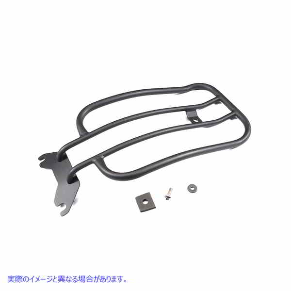 50-0062 7 インチ ソロ ラゲッジ ラック クローム 取寄せ Vツイン 7 inch Solo Luggage Rack Chrome (検索用／