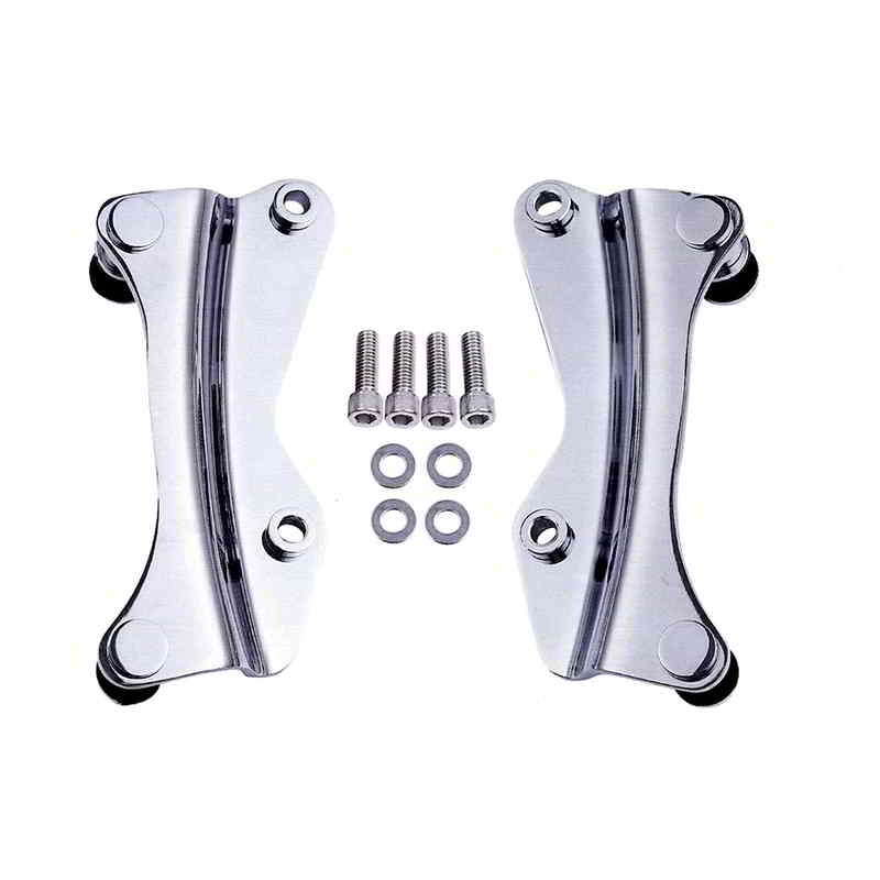50-0076 【廃番】 4 点ドッキング ハードウェア キット Chrome 取寄せ Vツイン 4 Point Docking Hardware Kit Chrome (検索用／
