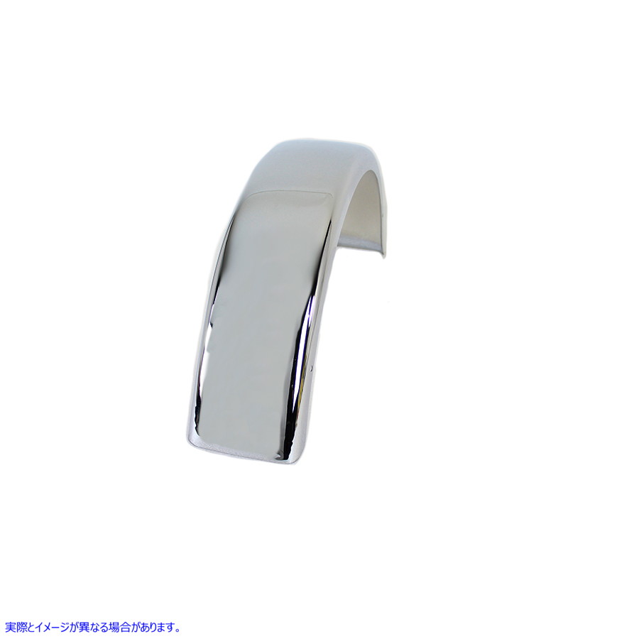 50-0161 クローム フラット フェンダー 幅 6 インチ 取寄せ Vツイン Chrome Flat Fender 6 inch Wide (検索用／