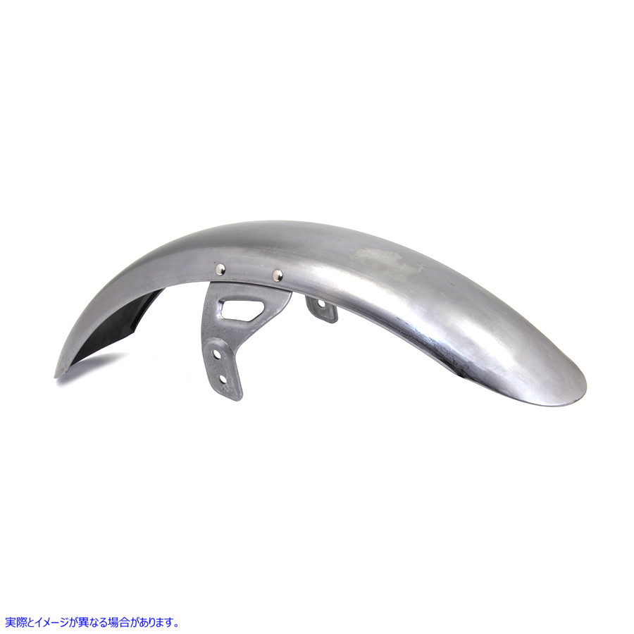 50-0266 フロントフェンダー スチール生仕上げ 取寄せ Vツイン Front Fender Steel Raw Finish (検索用／60139-06B