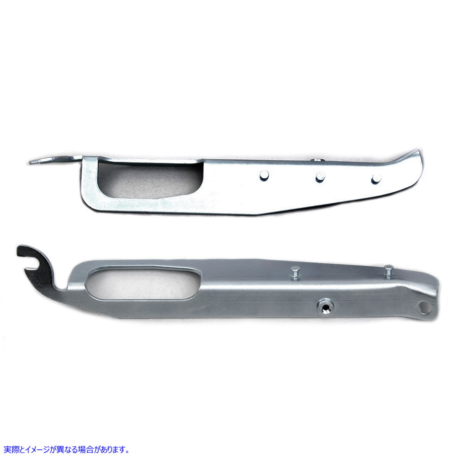 50-0278 ヘビーデューティーインナーフェアリングサポートブラケットセット亜鉛メッキ 取寄せ Vツイン Heavy Duty Inner Fairing