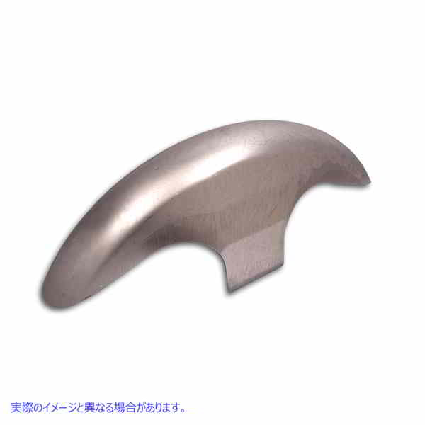 50-0390 フロントフェンダーガンファイアロースチール 取寄せ Vツイン Front Fender Gunfire Raw Steel (検索用／