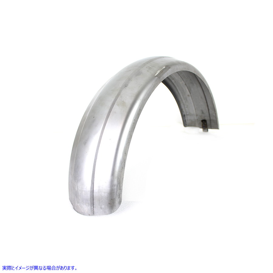 50-0393 7.25 インチ VL リブ フェンダー ブランク 未加工 取寄せ Vツイン 7.25 inch VL Ribbed Fender Blank Raw (検索用／