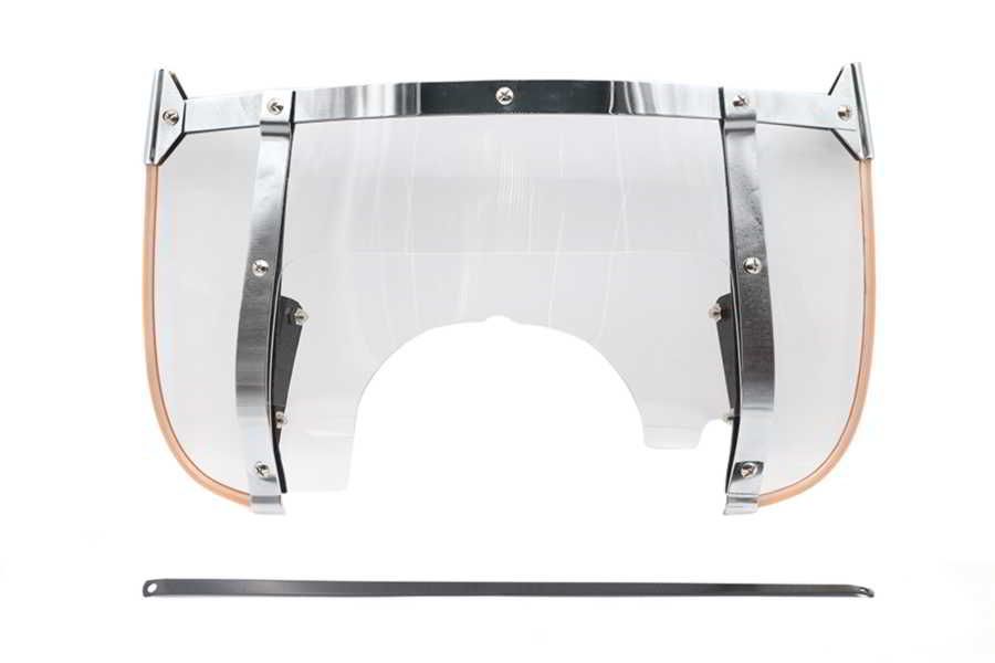 50-0402 取寄せ Vツイン Windshield Hardware Mount Kit Chrome (検索用／)