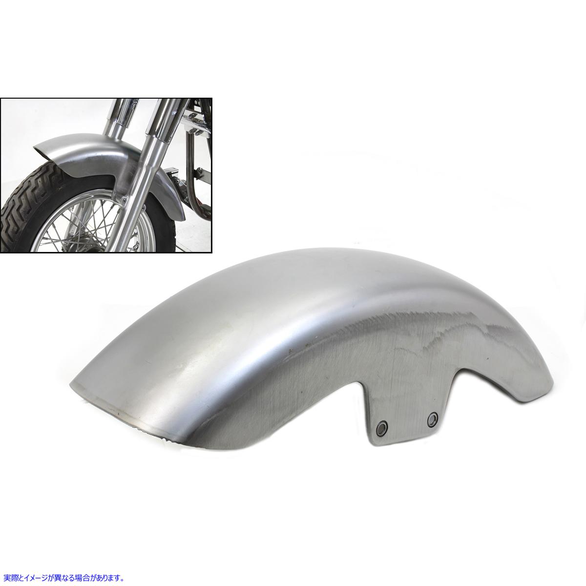 50-0473 生のフロントフェンダー 取寄せ Vツイン Raw Front Fender (検索用／58900021