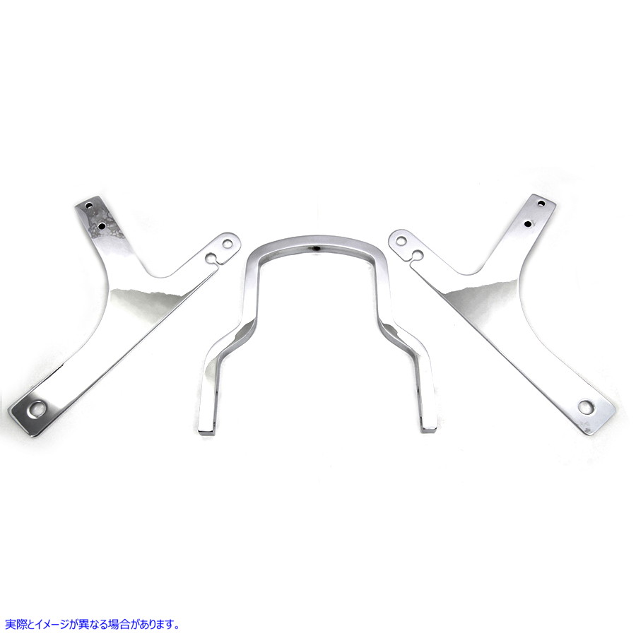 50-0478 8-3/4インチ シーシーバーキット クローム 取寄せ Vツイン 8-3/4 inch Sissy Bar Kit Chrome (検索用／