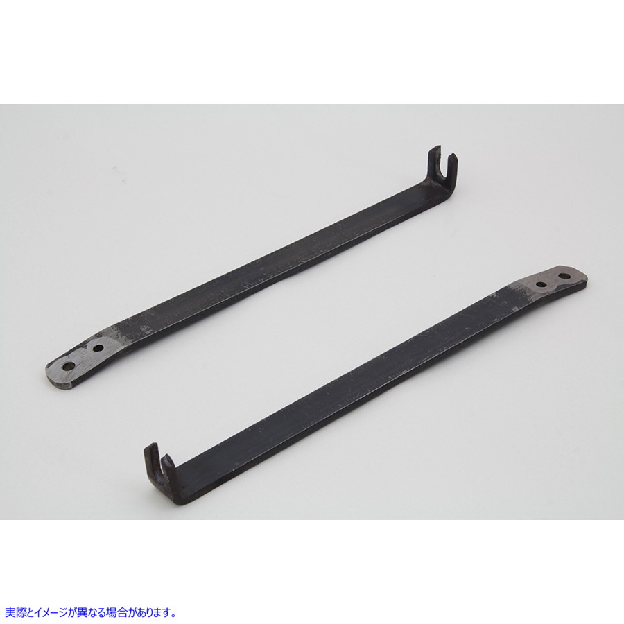 50-0525 リジッドリアフェンダーステーセット生 取寄せ Vツイン Rigid Rear Fender Stay Set Raw (検索用／