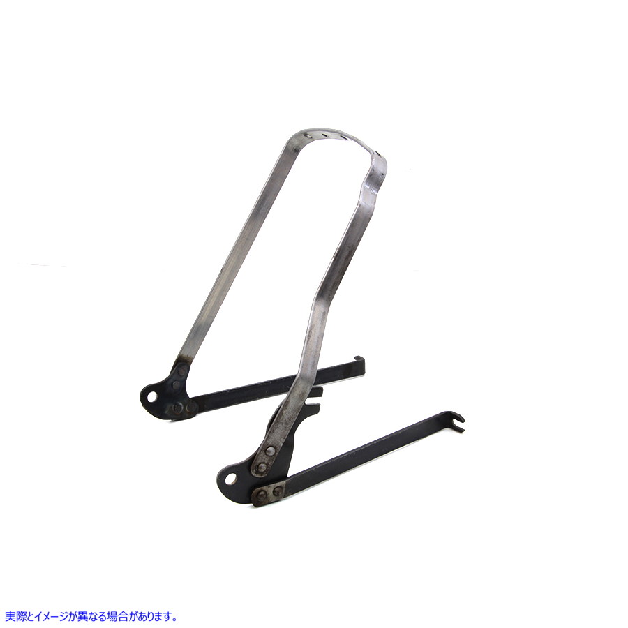 50-0527 リジッドリアフェンダーブレースアセンブリ 取寄せ Vツイン Rigid Rear Fender Brace Assembly (検索用／