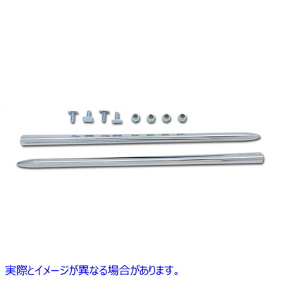 50-0531 クロームフェンダートリムストリップセット 取寄せ Vツイン Chrome Fender Trim Strip Set (検索用／59209-91T 59209-57