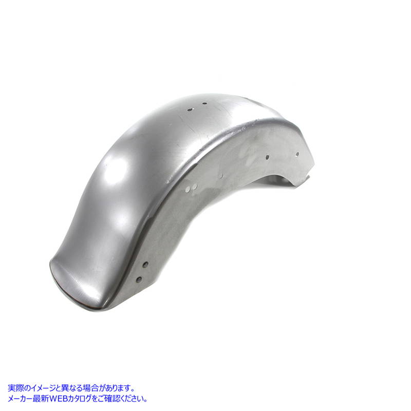 50-0594 リアフェンダー ロースチール 取寄せ Vツイン Rear Fender Raw Steel (検索用／
