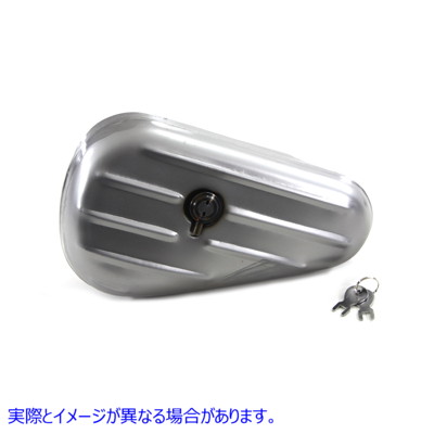 50-0615 楕円形右側生ツールボックス 取寄せ Vツイン Oval Right Side Raw Tool Box (検索用／64205-40