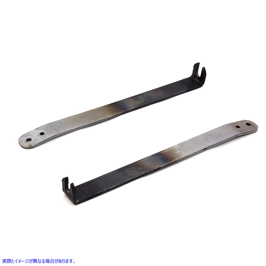 50-0624 リジッド リア フェンダー ブレース セット 未加工 取寄せ Vツイン Rigid Rear Fender Brace Set Raw (検索用／