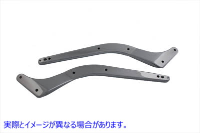 50-0649 リアフェンダーストラットセット クローム 取寄せ Vツイン Rear Fender Strut Set Chrome (検索用／60143-06A 60146-06A