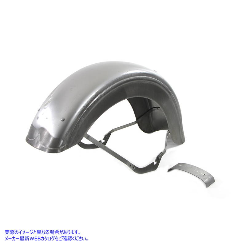 50-0750 生スプリングフォークフロントフェンダー Raw Spring Fork Front Fender 取寄せ Vツイン (検索用／