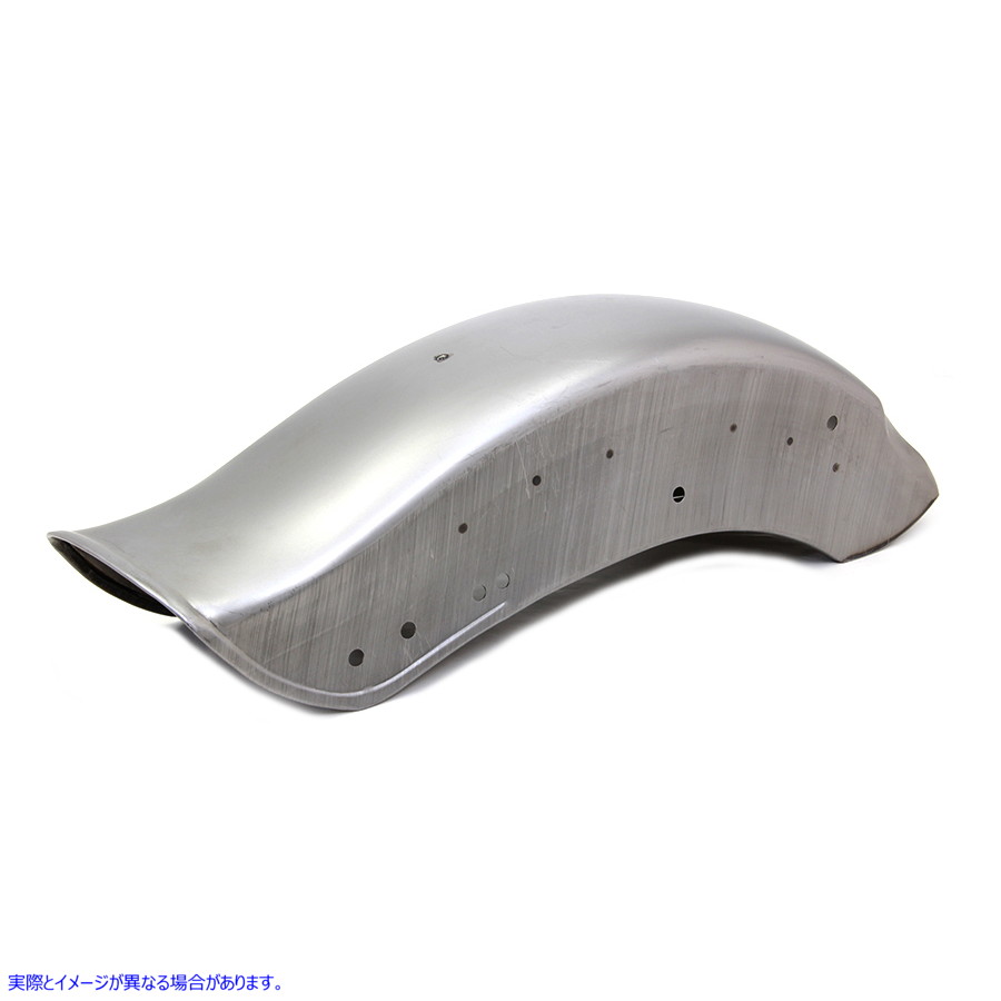 50-0783 リアフェンダーおかっぱ生 取寄せ Vツイン Rear Fender Bobbed Raw (検索用／59914-86A