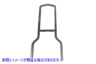 50-0813 高さ16インチのシーシーバーバック 取寄せ Vツイン 16 inch Tall Sissy Bar Back (検索用／53561-85A