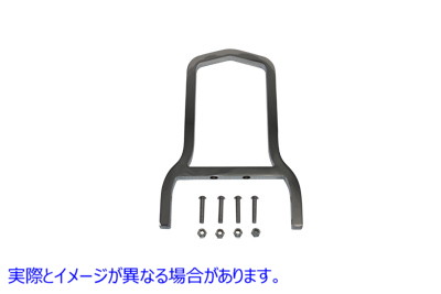50-0842 高さ11インチのミニシーシーバーバック 取寄せ Vツイン 11 inch Tall Mini Sissy Bar Back (検索用／51515-02