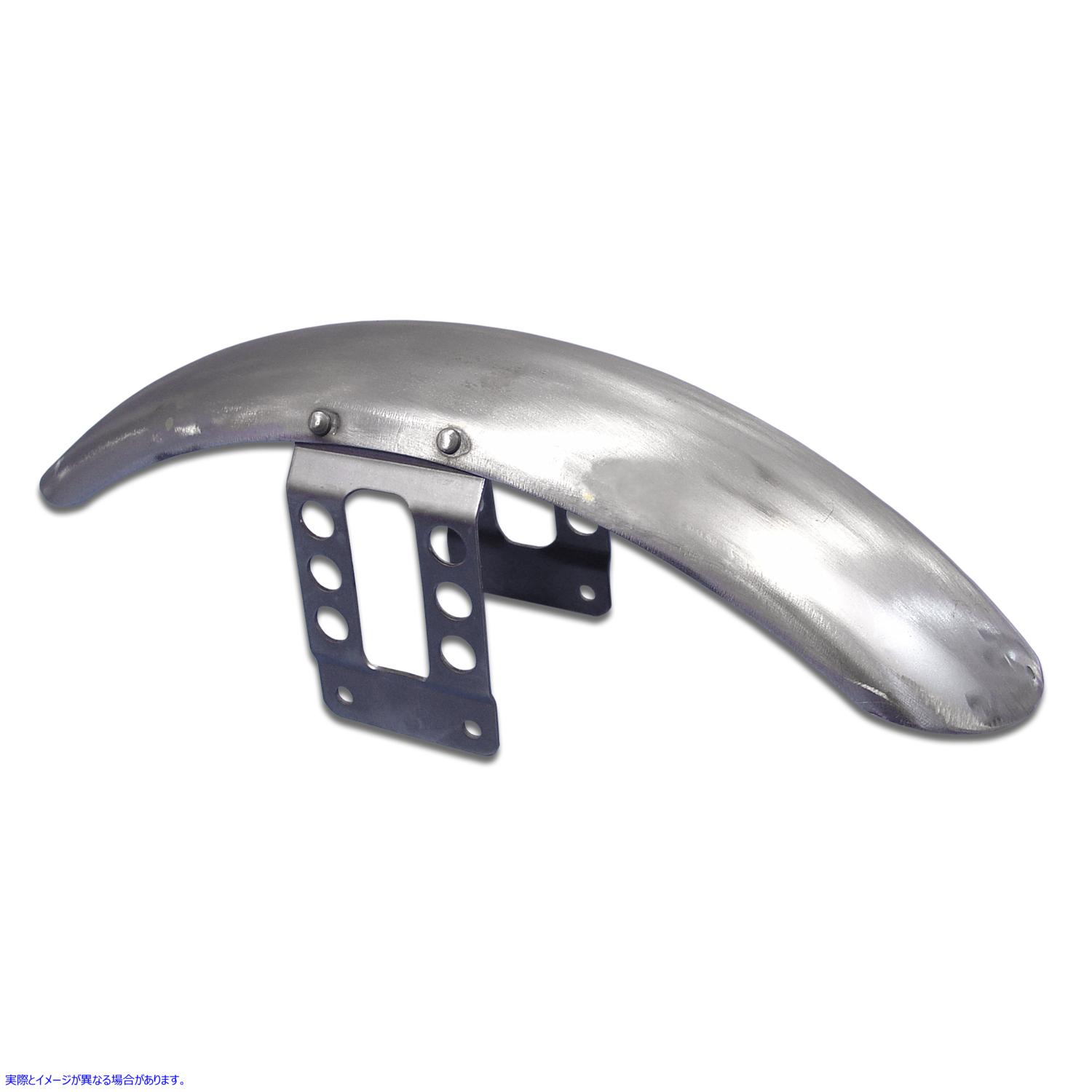 50-0889 ナロー生フロントフェンダー 取寄せ Vツイン Narrow Raw Front Fender (検索用／59712-07