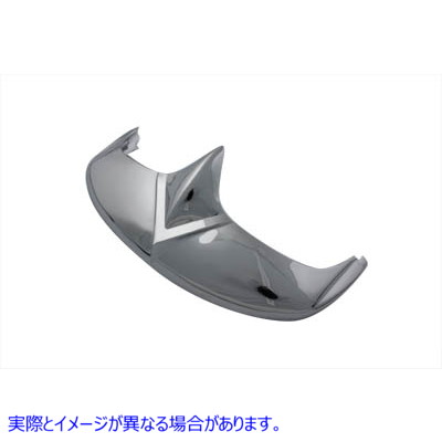 50-0950 クロームフロントフェンダーチップ 取寄せ Vツイン Chrome Front Fender Tip (検索用／59216-59