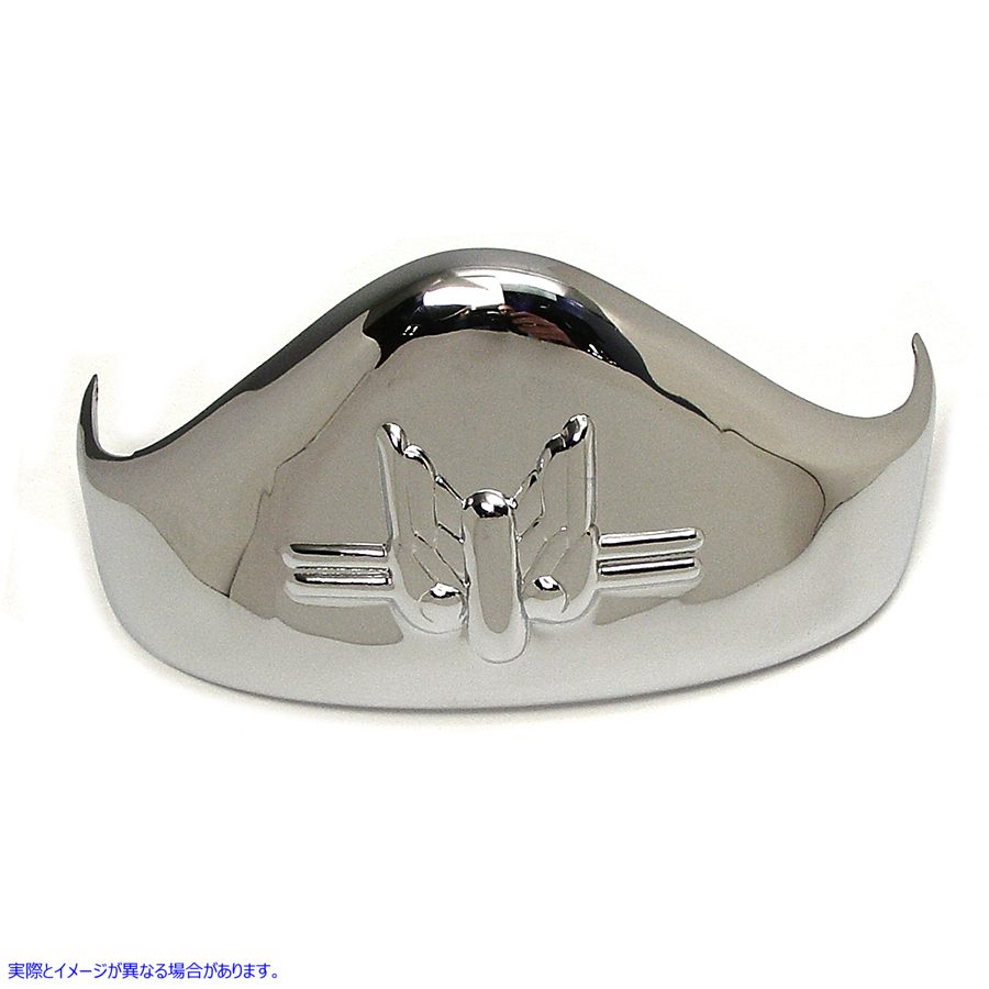 50-0956 クロームリアフェンダーチップ 取寄せ Vツイン Chrome Rear Fender Tip (検索用／59885-48