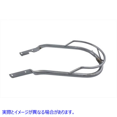 50-0992 フロントフェンダークロームトリムレール 取寄せ Vツイン Front Fender Chrome Trim Rail (検索用／91075-58