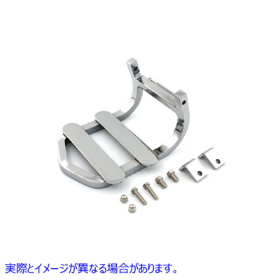 50-1011 取寄せ Vツイン Sissy bar Luggage Rack Chrome (検索用／52775-71