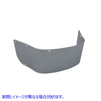 50-1015 滑らかなクロームロワーフェンダートリム 取寄せ Vツイン Smooth Chrome Lower Fender Trim (検索用／59235-86