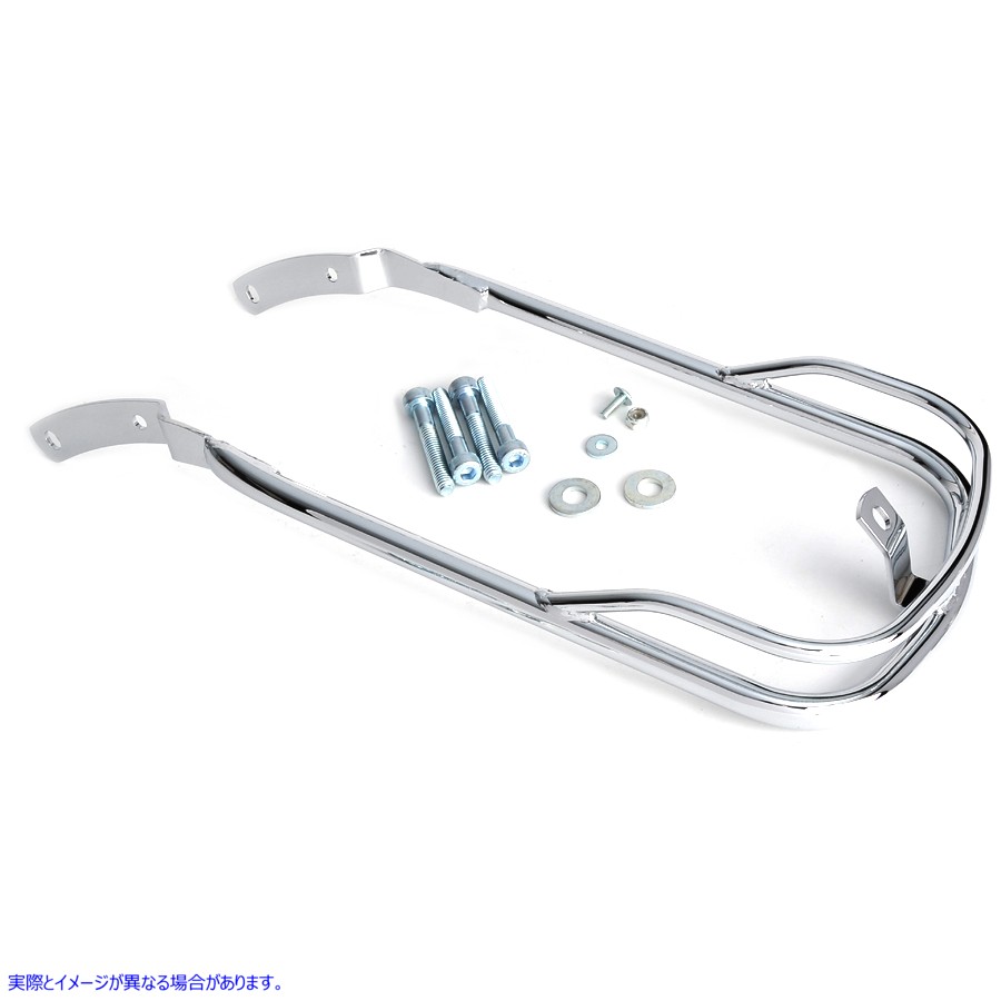 50-1051 フロントフェンダートリムレールクローム 取寄せ Vツイン Front Fender Trim Rail Chrome (検索用／91080-93