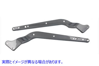 50-1070 FXST フェンダーストラットセット クローム 取寄せ Vツイン FXST Fender Strut Set Chrome (検索用／59955-86