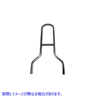 50-1122 16インチ シーシーバー バック 取寄せ Vツイン 16 inch Sissy Bar Back (検索用／51477-06