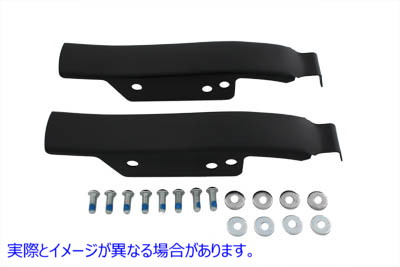 50-1136 サドルバッグ リアフィラー ストリップ セット ブラック 取寄せ Vツイン Saddlebag Rear Filler Strip Set Black (検索
