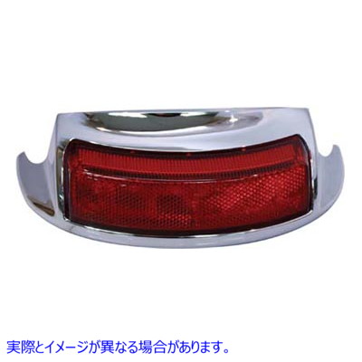 50-1160 LEDランプ付きリアフェンダーチップ 取寄せ Vツイン Rear Fender Tip with LED Lamp (検索用／59685-10