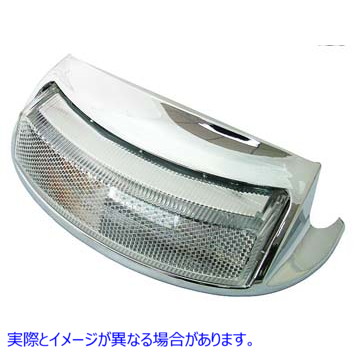 50-1181 LED付きリアフェンダーチップ 取寄せ Vツイン Rear Fender Tip with LED (検索用／59672-09