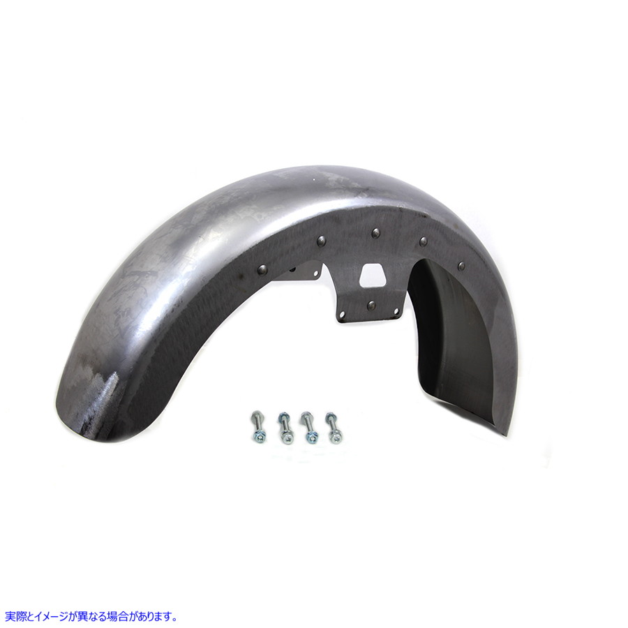 50-1200 FLT ラップ スチール フロント フェンダー 未加工 取寄せ Vツイン FLT Wrapped Steel Front Fender Raw (検索用／589001