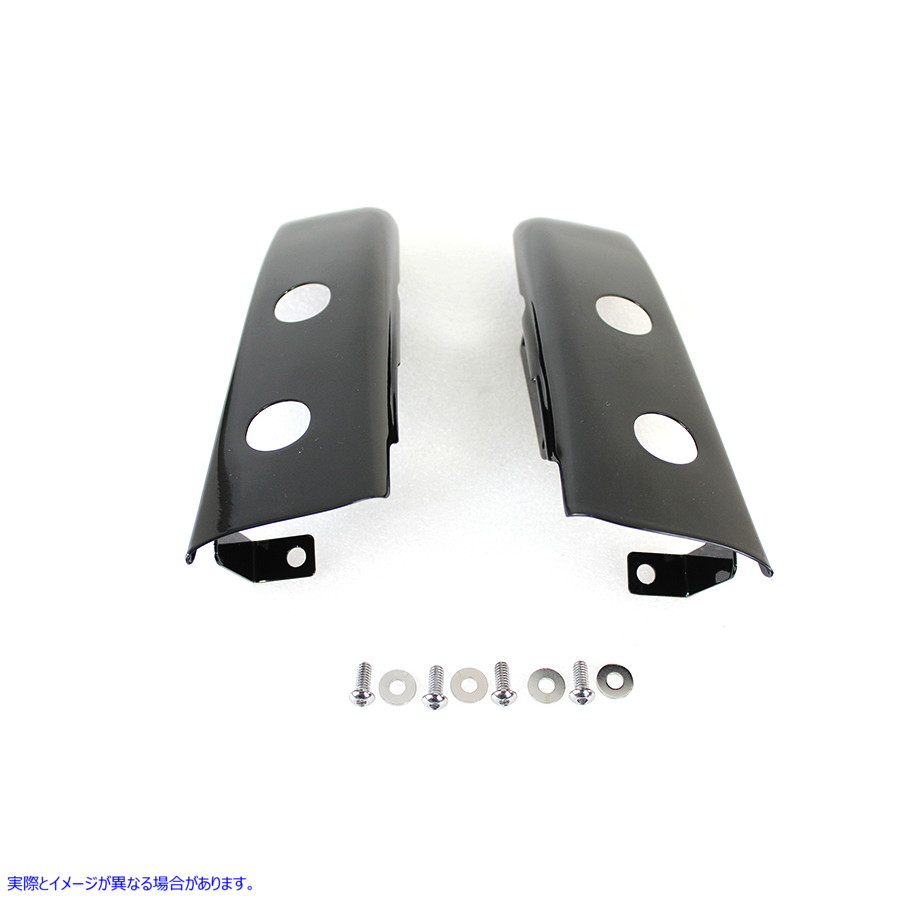 50-1202 サドルバッグフィラーストリップキット ブラック 取寄せ Vツイン Saddlebag Filler Strip Kit Black (検索用／90200874