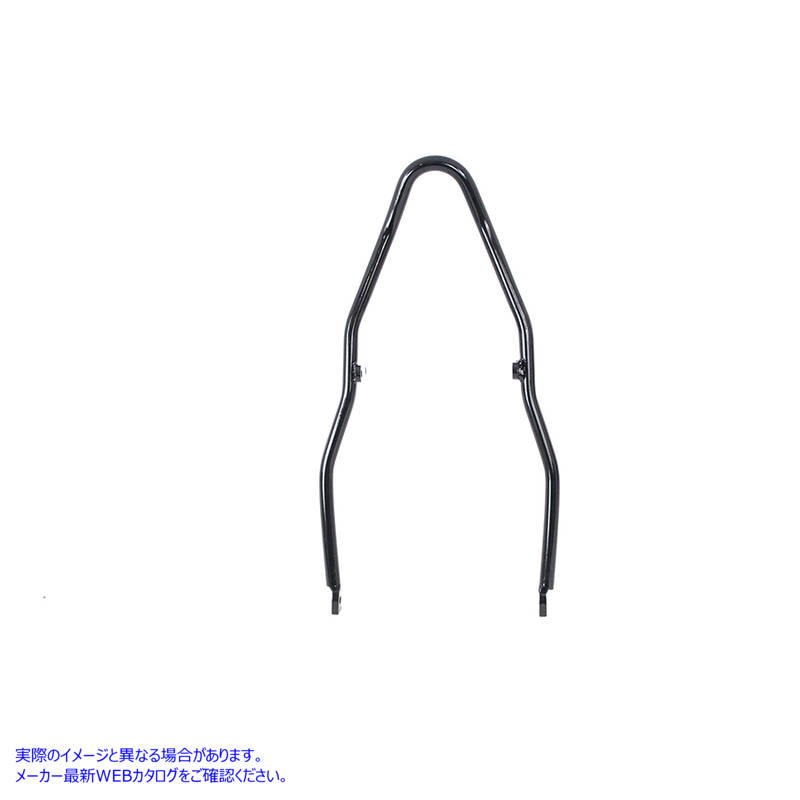 50-1363 18インチ ラウンド シーシーバー トップ ブラック 取寄せ Vツイン 18 inch Round Sissy Bar Top Black (検索用／