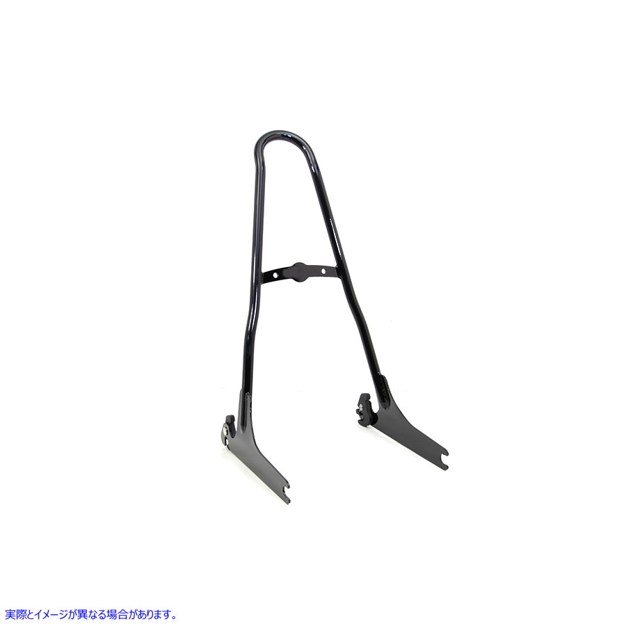 50-1506 ワンピース シーシーバー ブラック 取寄せ Vツイン One Piece Sissy Bar Black (検索用／52300046A