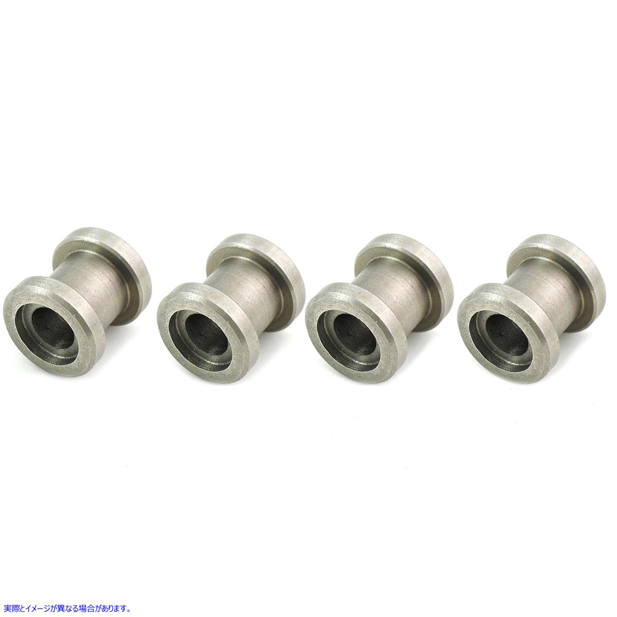 50-1512 取り外し可能なラゲッジラックブッシュセット 取寄せ Vツイン Detachable Luggage Rack Bushing Set (検索用／