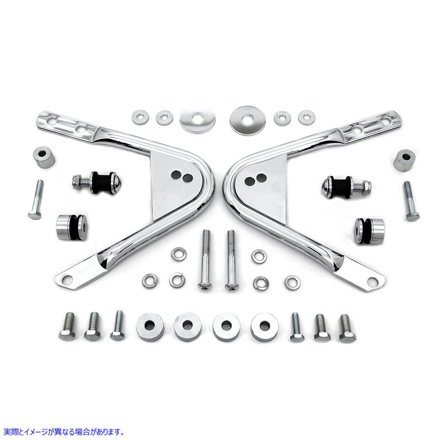 50-1513 取り外し可能なドッキング ハードウェア キット Chrome 取寄せ Vツイン Detachable Docking Hardware Kit Chrome (検索
