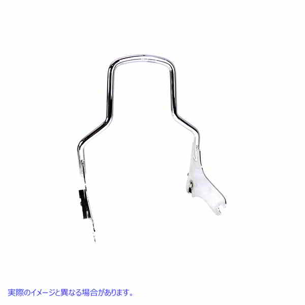 50-1524 ショーティー 取り外し可能シーシーバー クローム 取寄せ Vツイン Shorty Detachable Sissy Bar Chrome (検索用／52935-
