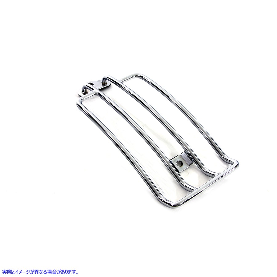 50-1529 ワイアット ガトリング クローム 荷物ラック 取寄せ Vツイン Wyatt Gatling Chrome Luggage Rack (検索用／