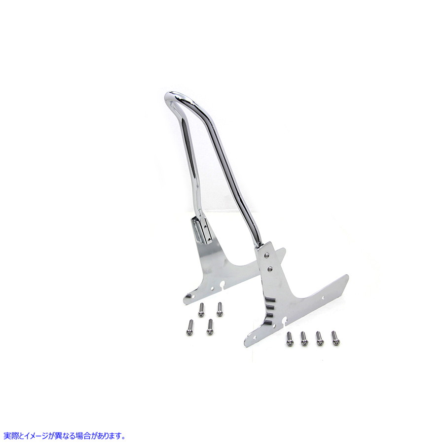 50-1542 16インチ シーシーバーキット クローム 16 inch Sissy Bar Kit Chrome 取寄せ Vツイン (検索用／