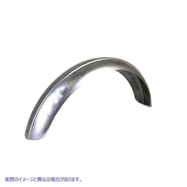 50-1595 5 インチ JD 180° リブ付きリアフェンダー Raw 取寄せ Vツイン 5 inch JD 180ｰ Ribbed Rear Fender Raw (検索用／