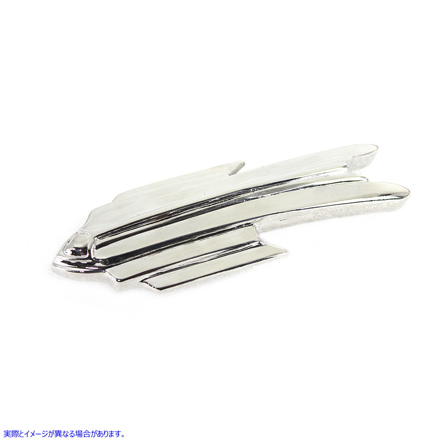 50-1605 スクワッシュドバードフェンダートリム クローム 取寄せ Vツイン Squashed Bird Fender Trim Chrome (検索用／