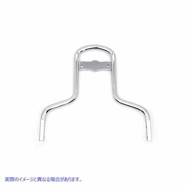 50-1646 11インチ シーシーバートップ クローム 取寄せ Vツイン 11 inch Sissy Bar Top Chrome (検索用／52540-09A