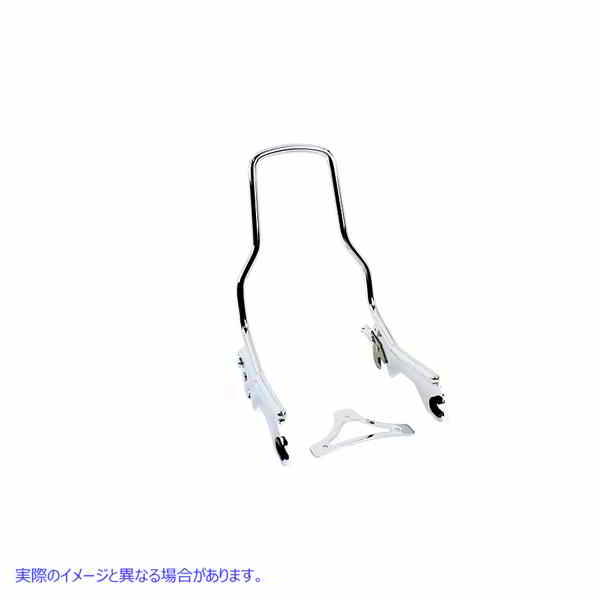 50-1682 14-1/2 インチ標準取り外し可能シーシーバー クローム 取寄せ Vツイン 14-1/2 inch Standard Detachable Sissy Bar Chro